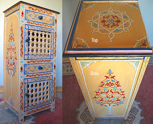 Moroccan Moroccan handmade night stand