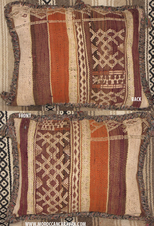 Moroccan Handwoven Amazigh (Berber) pillow #237