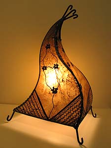 Rooster Henna Lamp, Lamps, Lamps from Morocco at Moroccan Caravan