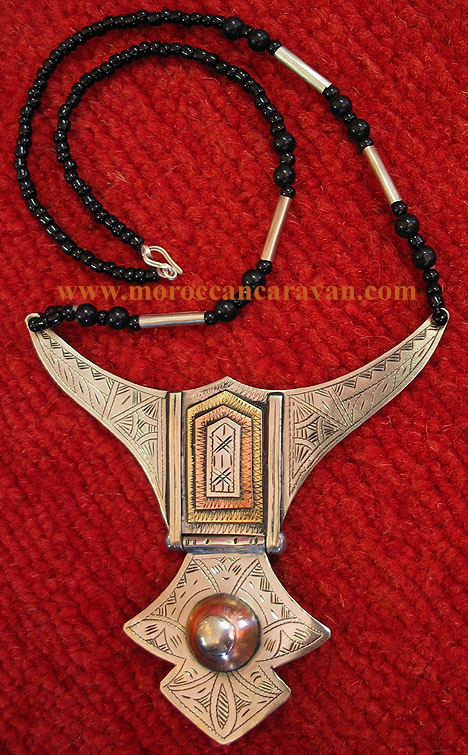 Moroccan Touareg Hillal necklace $10  OFF !!