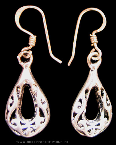 Moroccan Earrings ID #588