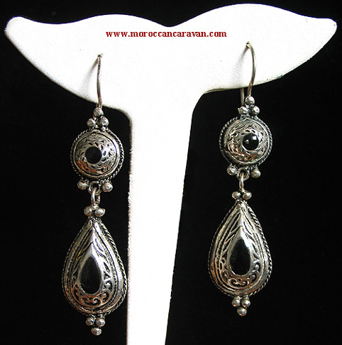 Moroccan Earrings ID #589