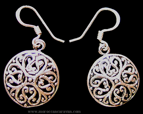 Moroccan Earrings ID #595