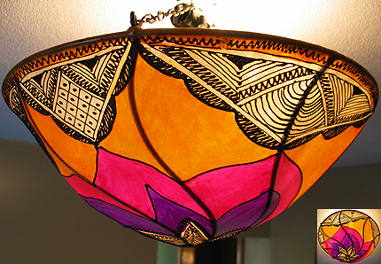 Moroccan Henna lamp ID #721