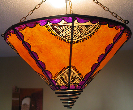 Henna lamp ID #722, Lamps, Lamps from Morocco at Moroccan Caravan