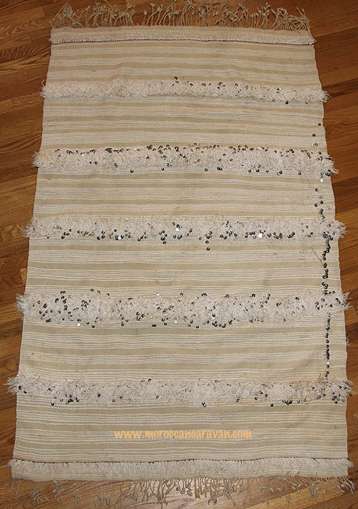 Moroccan Collectible Beni Mguild Shawl