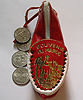 Red Slipper Coin wallet