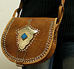 Leather purse ID #1253