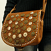 Leather purse ID #1254