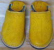 Unisex Yellow Amazigh (Berber) babouche