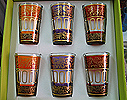 Moroccan Tea glasses Set #2