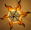 Star henna lamp ID #726